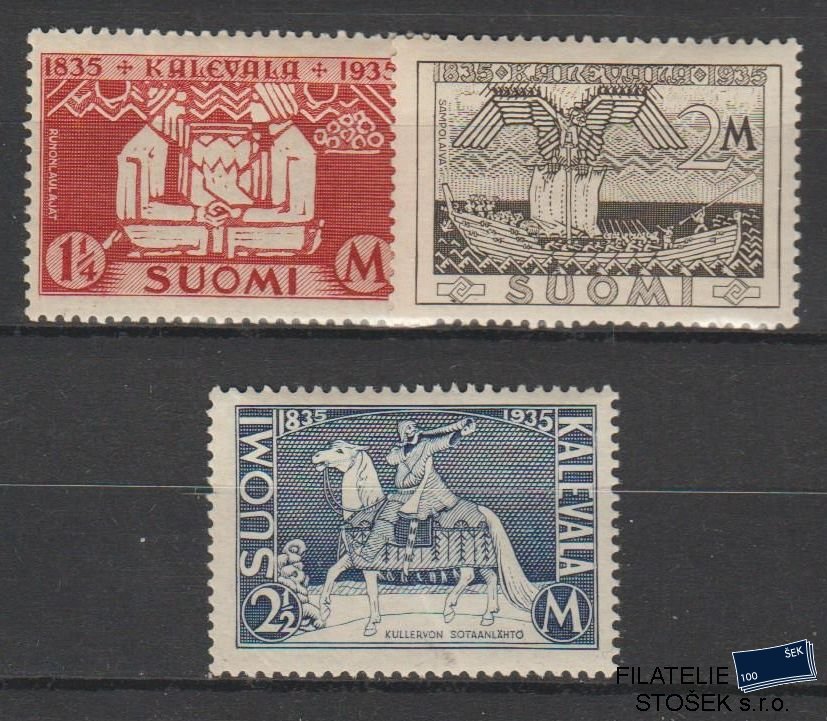 Finsko známky Mi 191-93