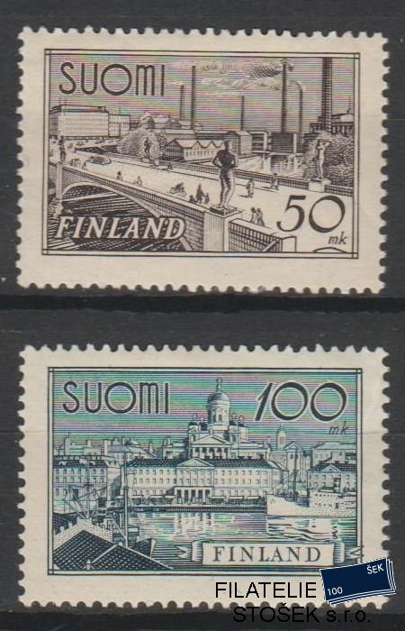 Finsko známky Mi 259-60