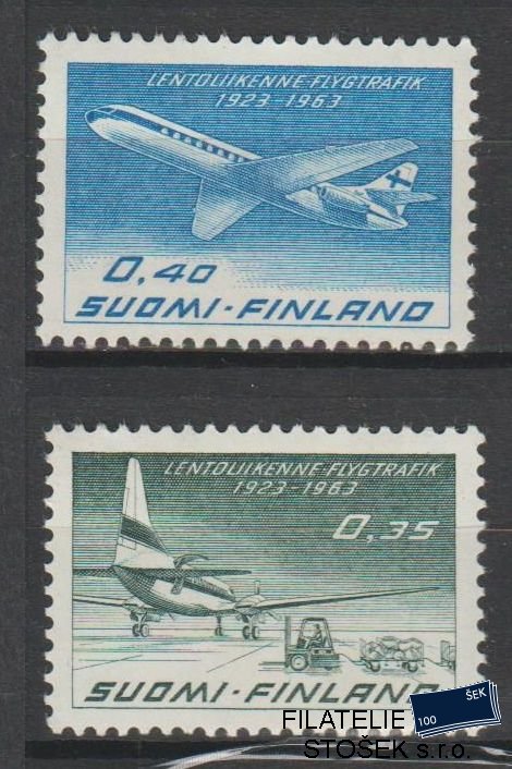 Finsko známky Mi 580-81