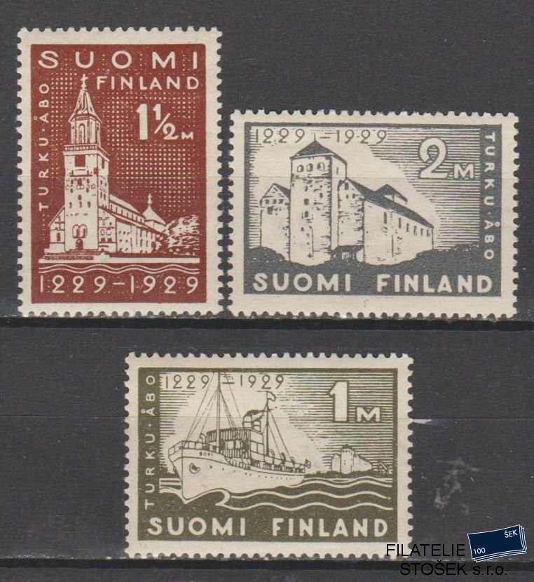 Finsko známky Mi 140-42