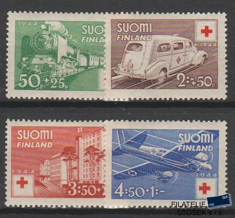 Finsko známky Mi 278-81