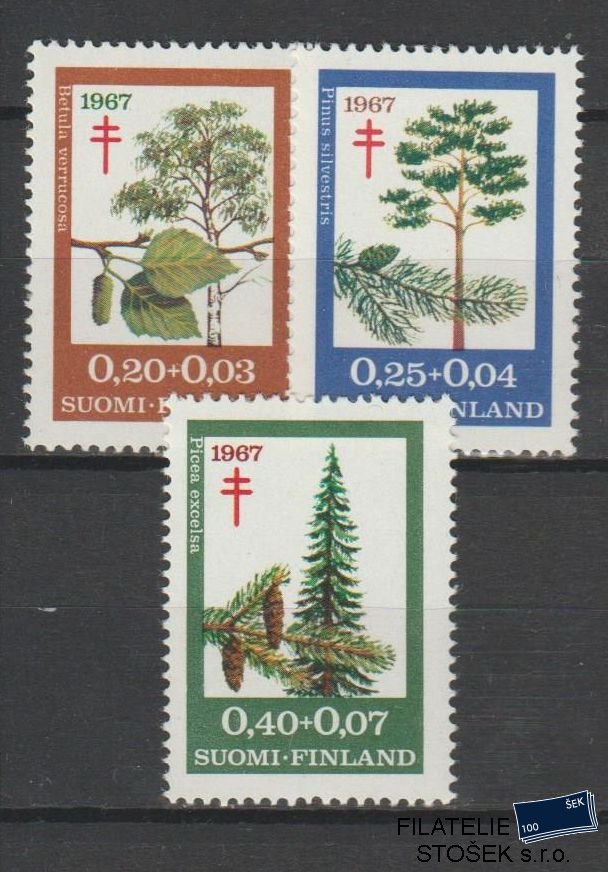 Finsko známky Mi 623-25