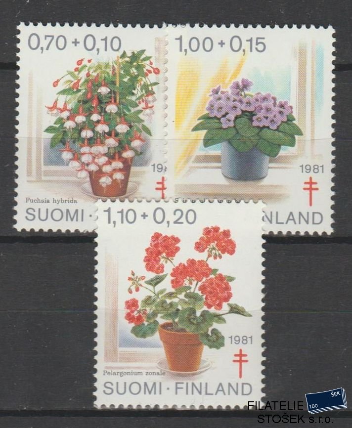 Finsko známky Mi 885-87