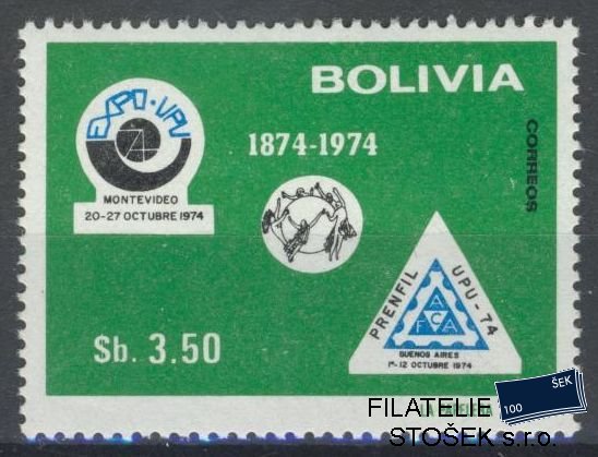Bolivie známky Mi 871
