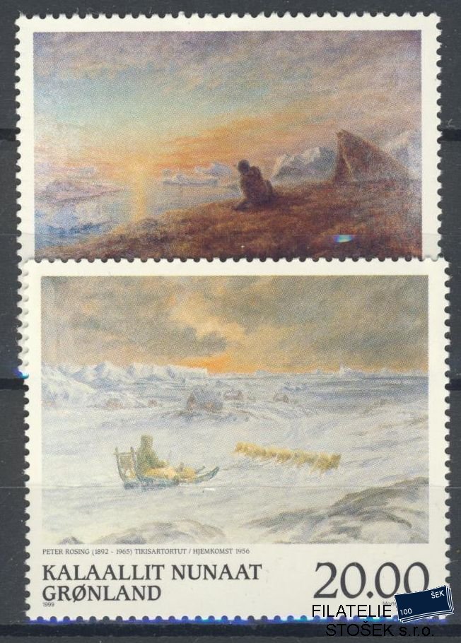 Grónsko známky Mi 326-27