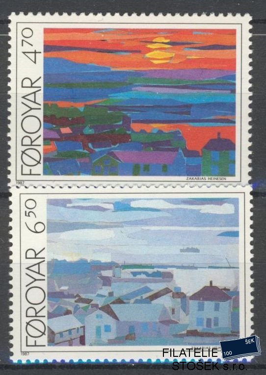 Faerské ostrovy známky Mi 160-61