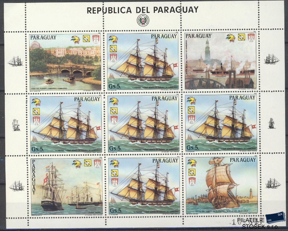 Paraguay známky Mi 3778 KL