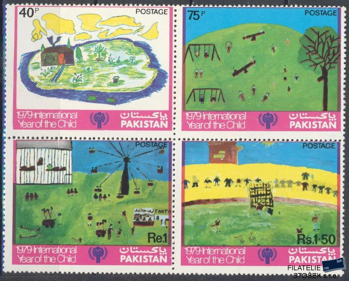 Pakistan známky Mi 496-99