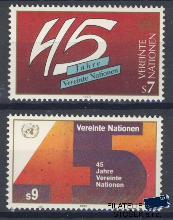 OSN Rakousko známky Mi 104-105