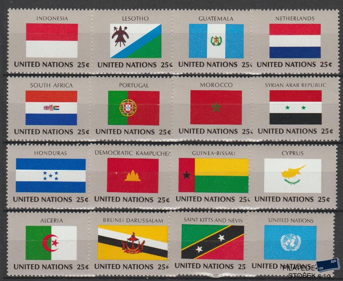 OSN New York známky Mi 579-94