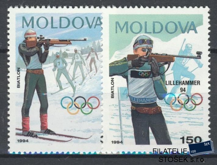Moldavsko známky Mi 96-97