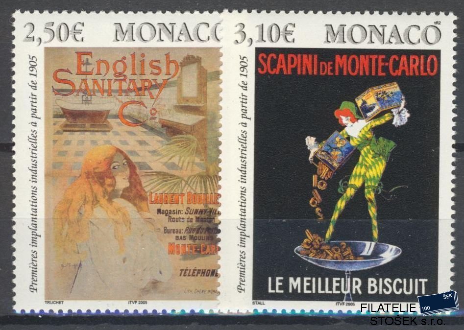 Monako známky Mi 2750-1