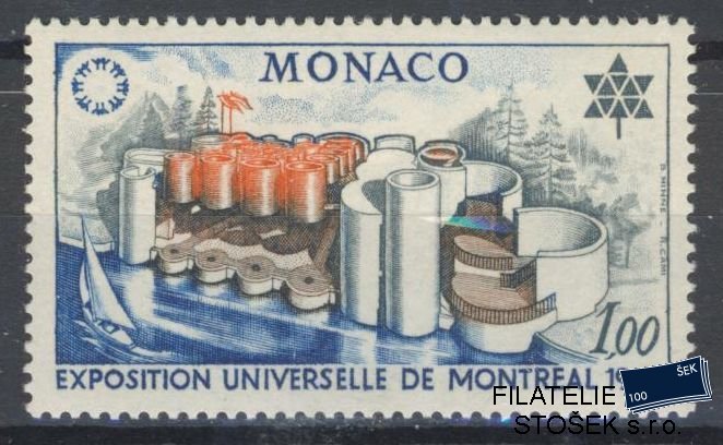 Monako známky Mi 867