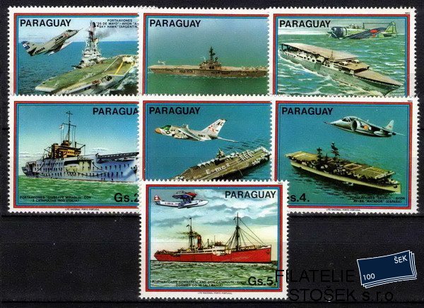 Paraguay známky Mi 3656-62