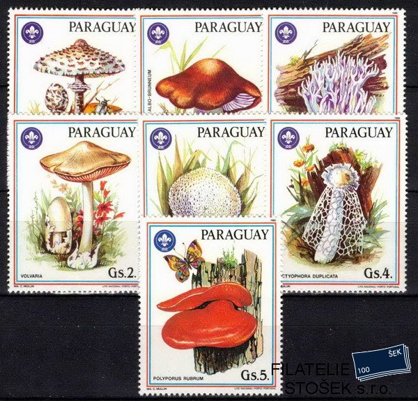 Paraguay známky Mi 3950-6
