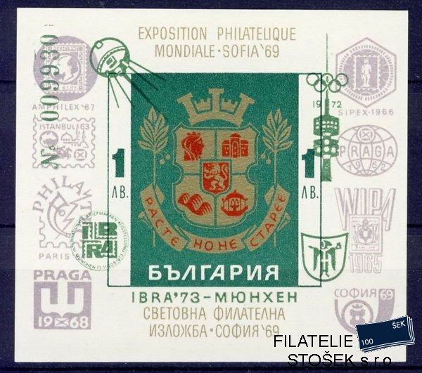 Bulharsko známky Mi Block 40