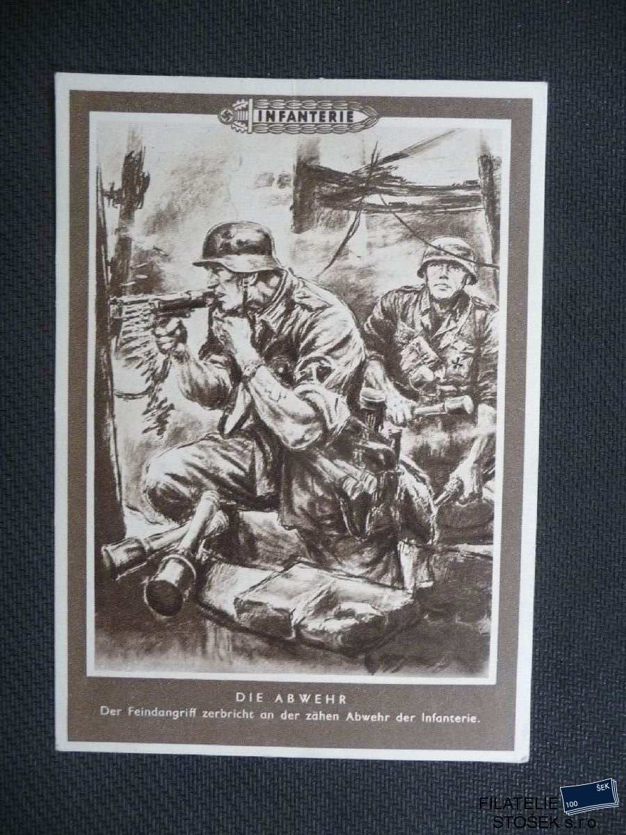 Vojenské pohlednice - Německo - Die Abwehr