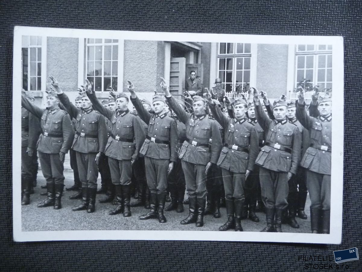 Vojenské pohlednice - Německo - Vojenský nástup