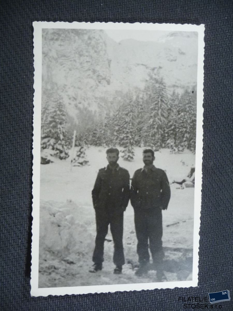 Vojenské pohlednice - Německo - Dva vojáci