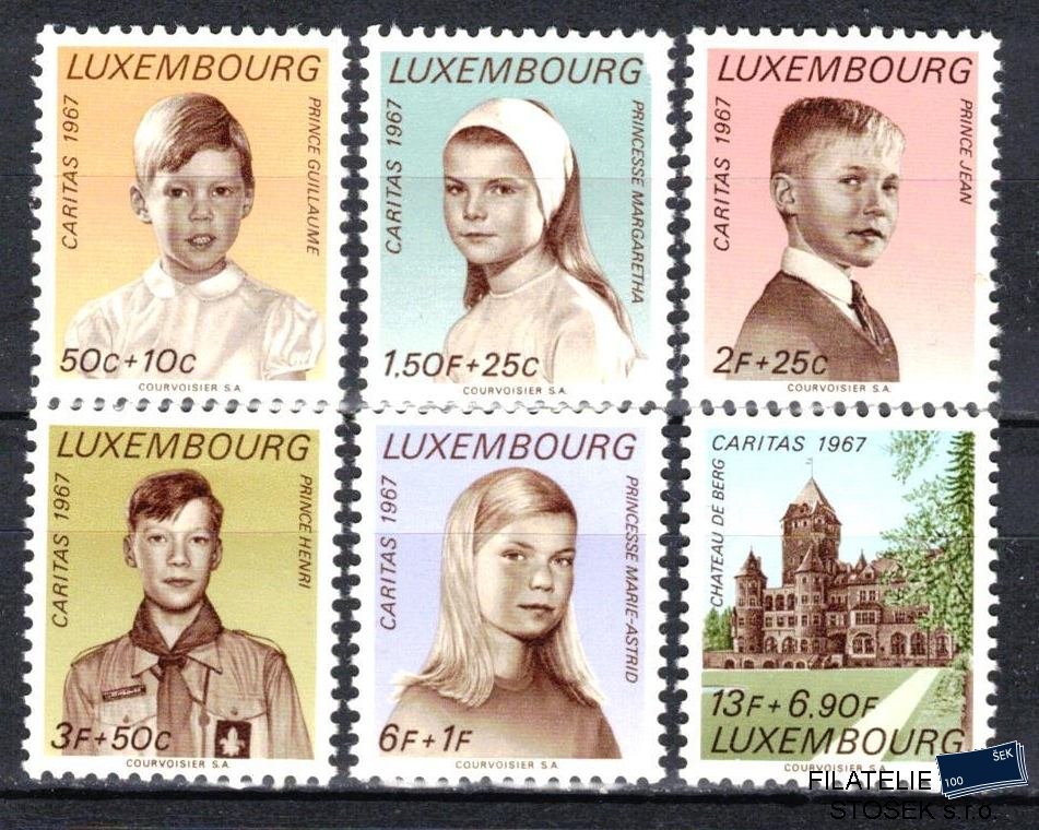 Lucembursko známky Mi 759-64