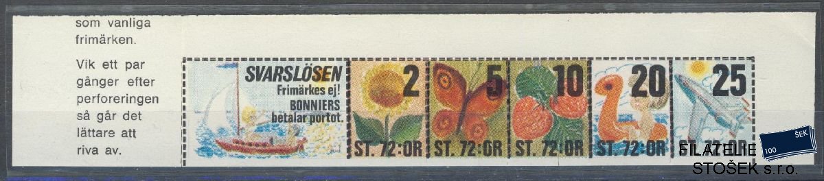 Švédsko známky Mi Svarlöschen