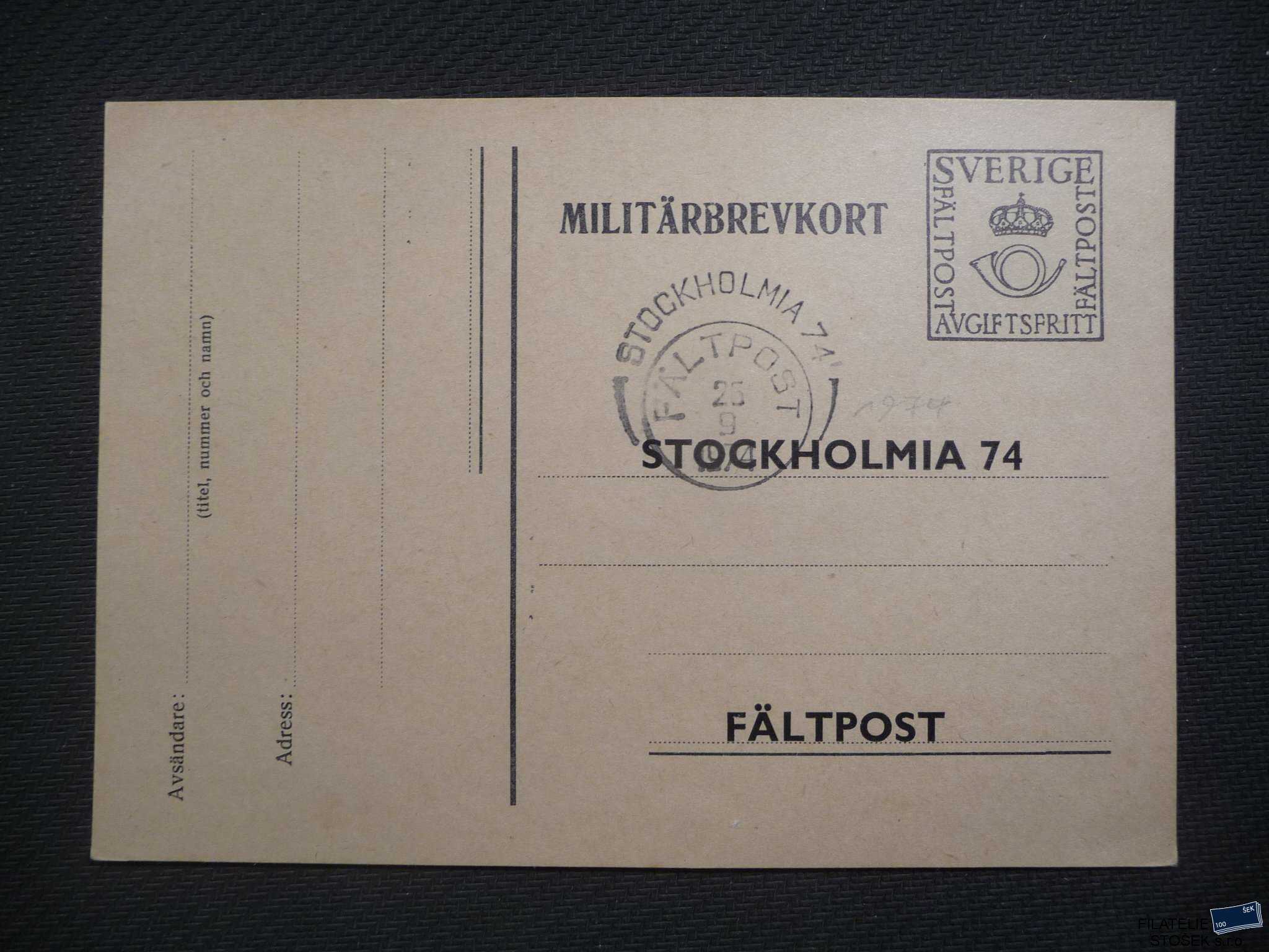 Švédsko celistvosti - Militärkarte -