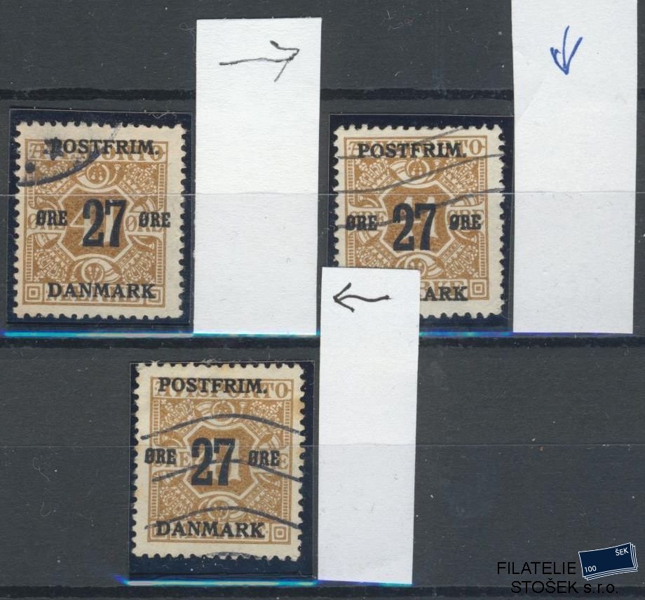 Dánsko známky Mi 92Y Sestava