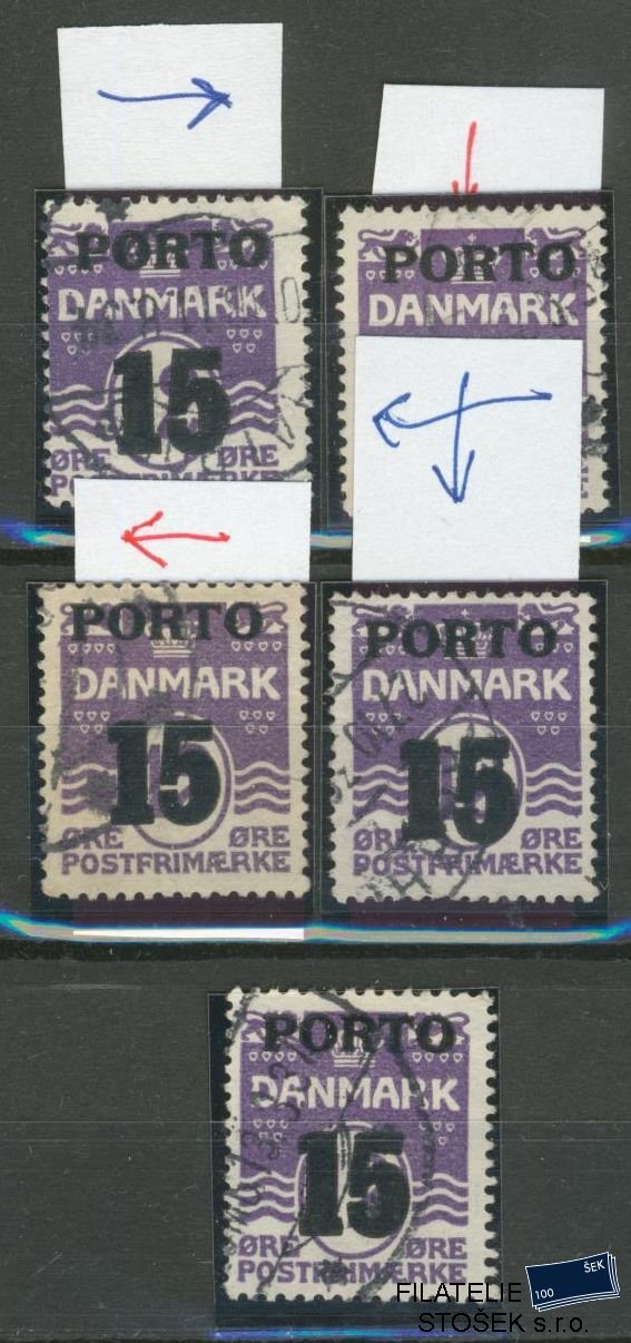 Dánsko známky Mi P 32 Sestava