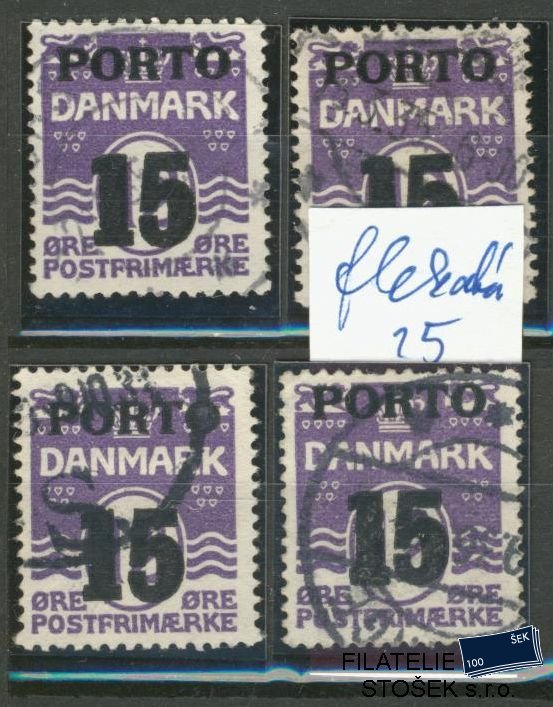 Dánsko známky Mi P 32 Sestava