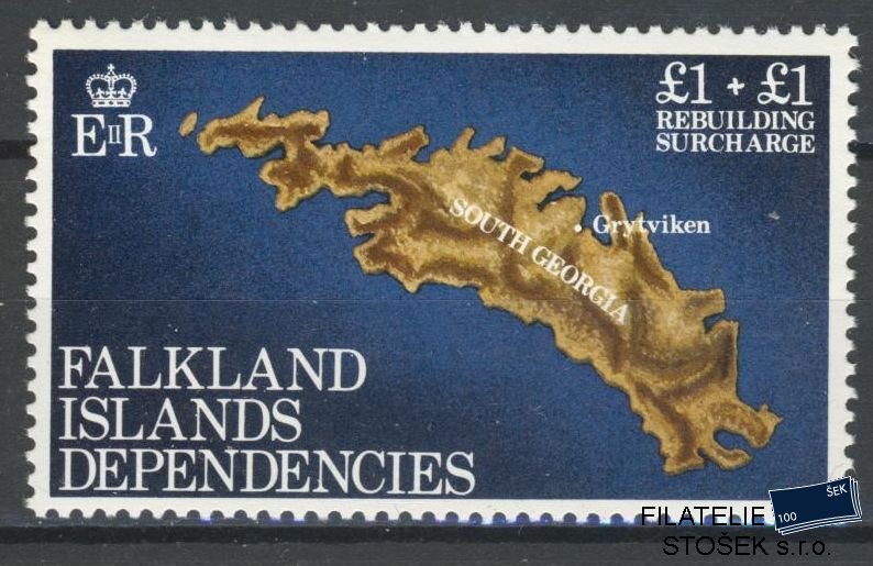 Falklandy-South Georgia známky Mi 116
