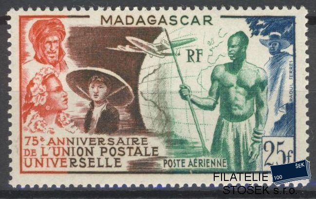 Madagascar známky Yv PA 72