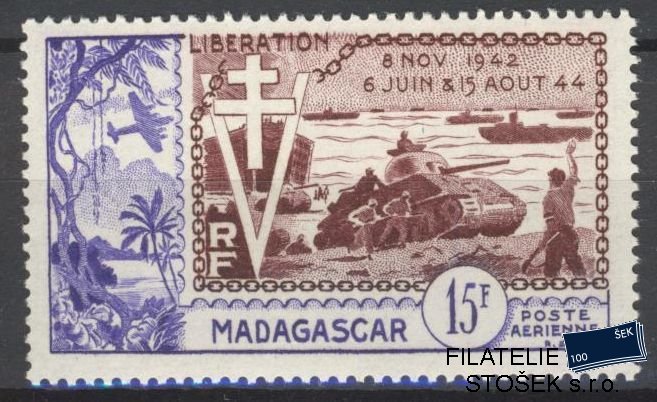 Madagascar známky Yv PA 74