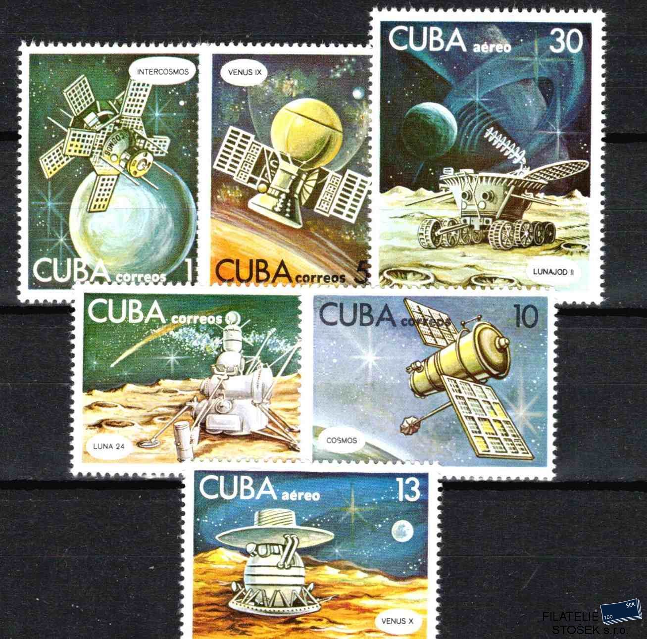 Kuba známky Mi 2286-91 Kosmos