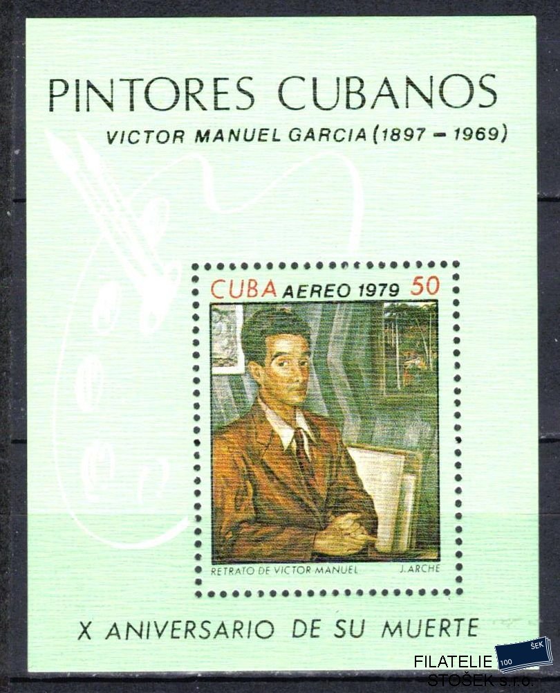 Kuba známky Mi 2410 - Bl.60 Umění