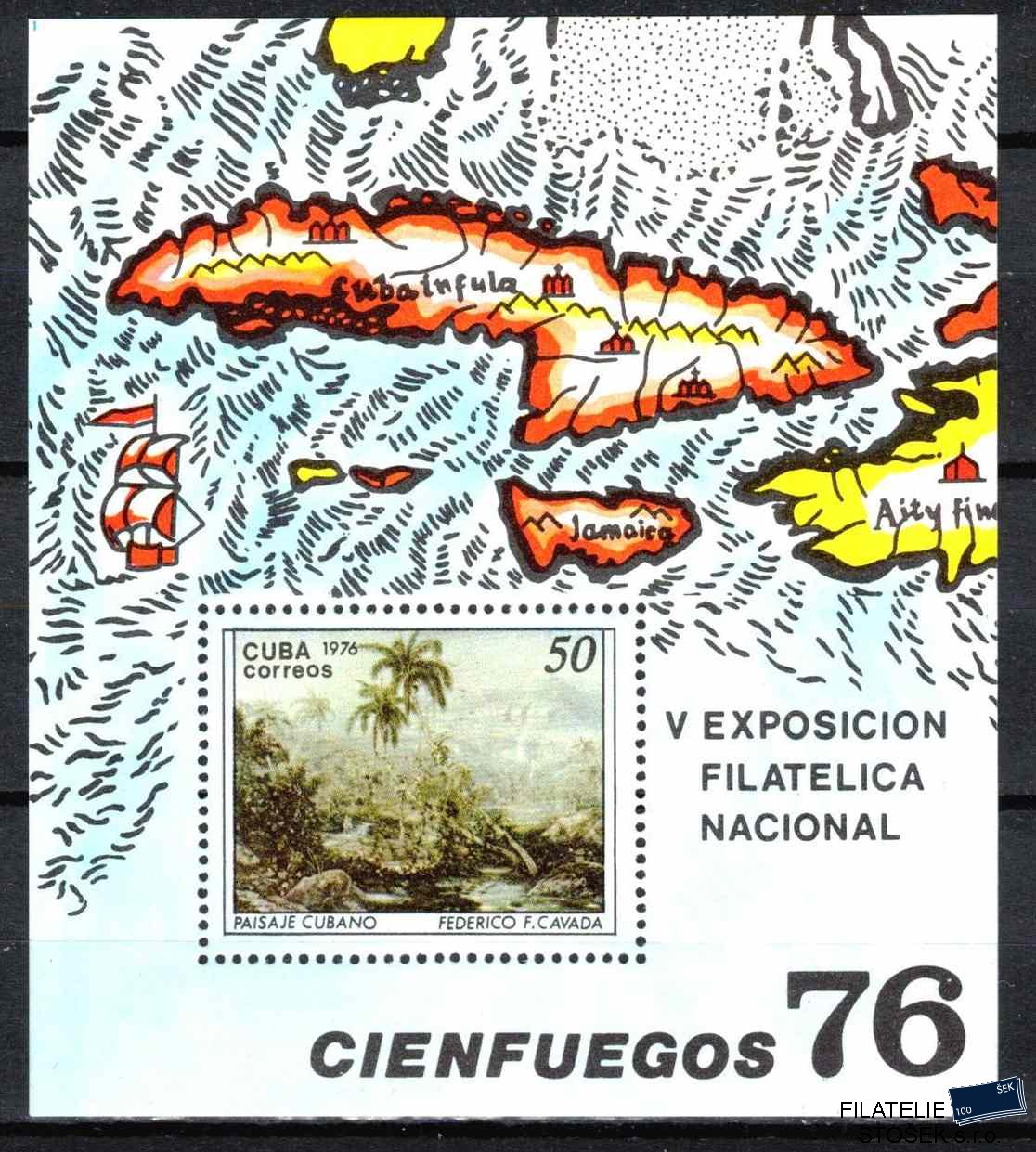 Kuba známky Mi 2175 - Bl.48 Umění