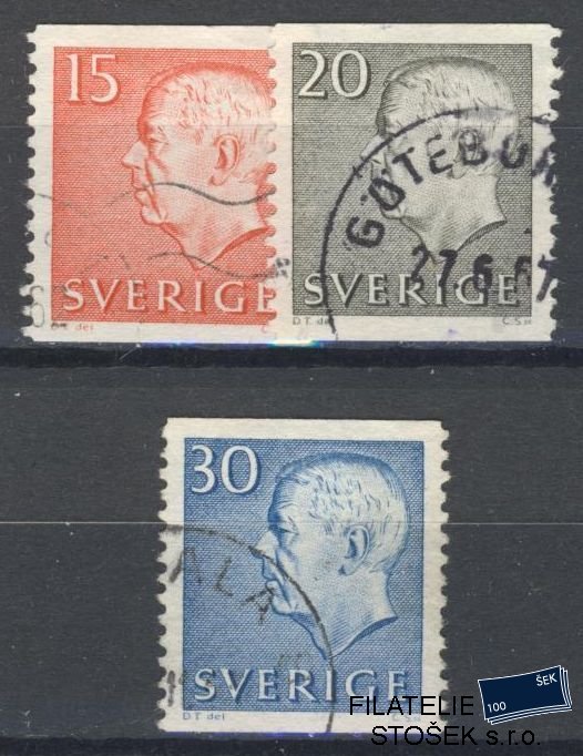 Švédsko známky Mi 468-70
