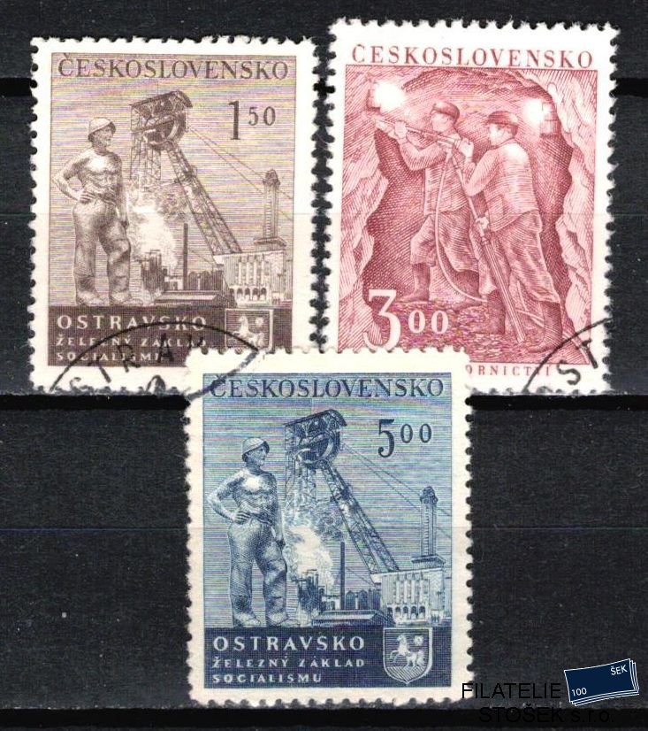 ČSSR známky 612-4