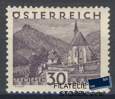 Rakousko známky Mi 506 Zvlněný papír