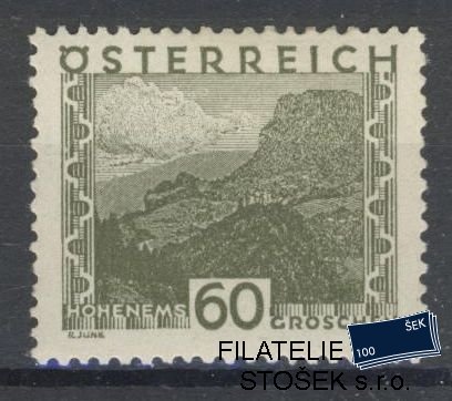 Rakousko známky Mi 509 Zvlněný papír