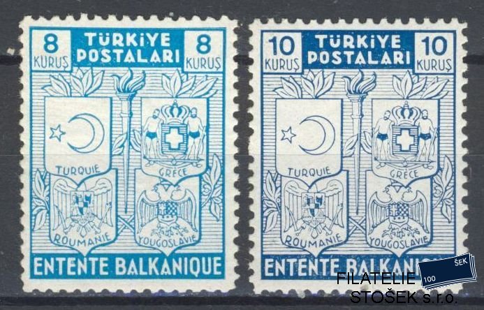 Turecko známky Mi 1076-77