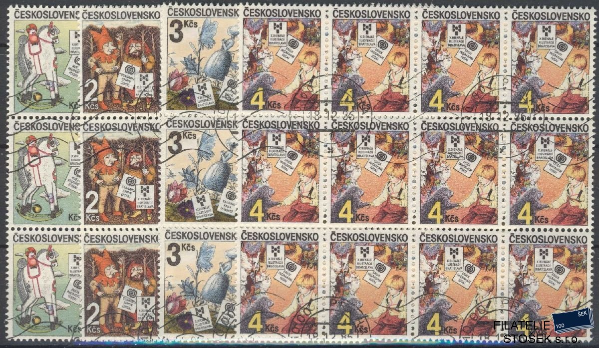 ČSSR známky 2709-12 12 Blok