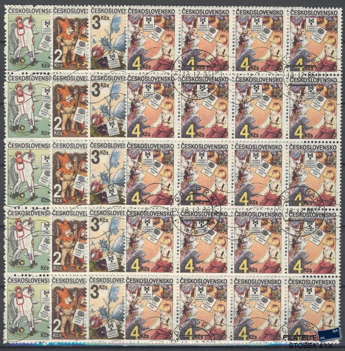 ČSSR známky 2709-12 20 Blok
