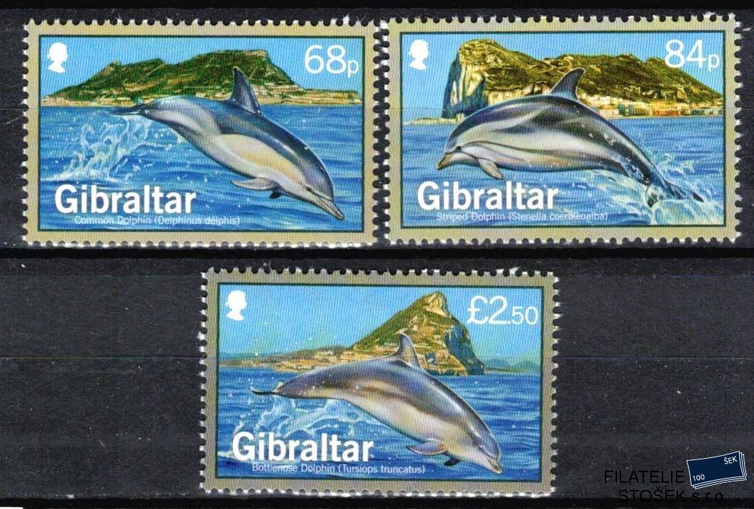 Gibraltar známky Mi 1622-4