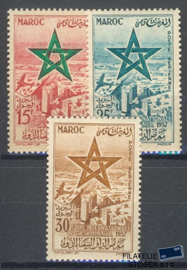 Maroko známky Mi 423-25