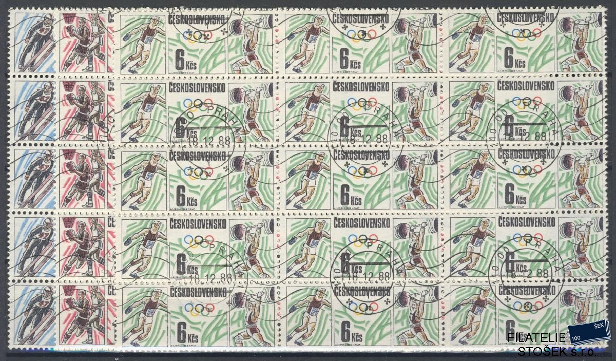 ČSSR známky 2826-28 15 Blok