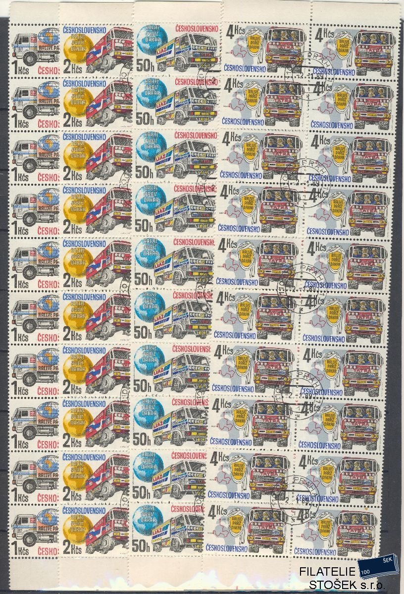 ČSSR známky 2875-78 20 Blok