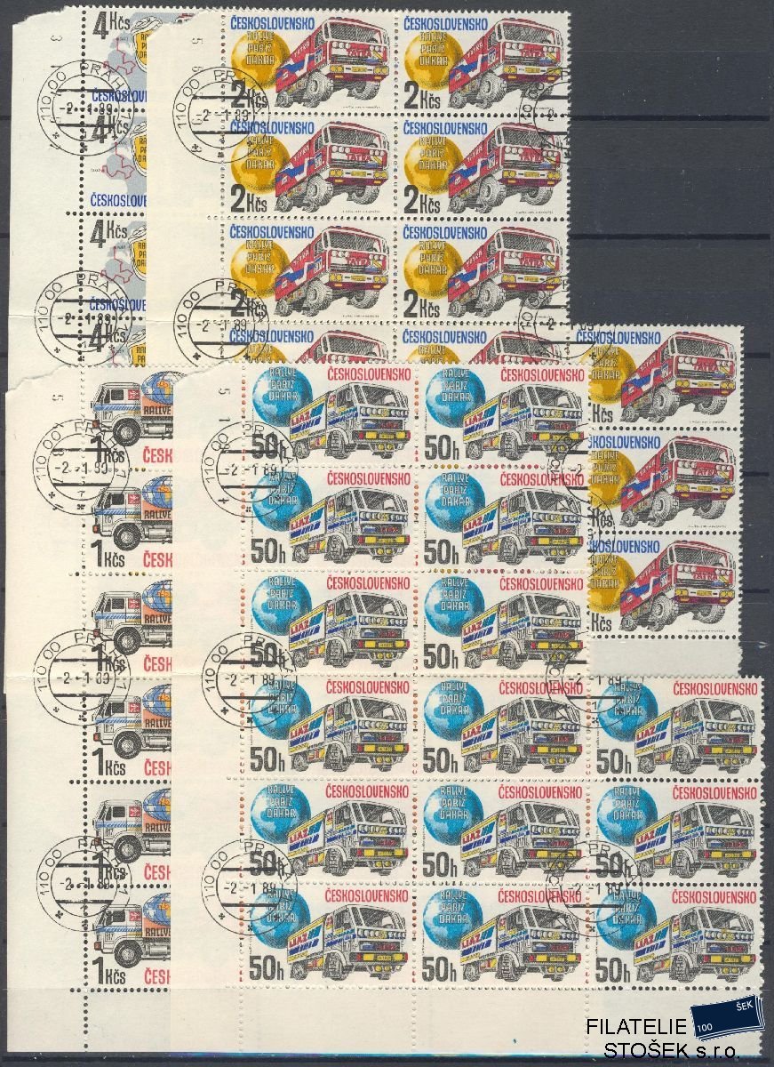 ČSSR známky 2875-78 15 Blok