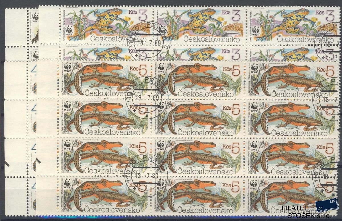 ČSSR známky 2898-2901 12 Blok