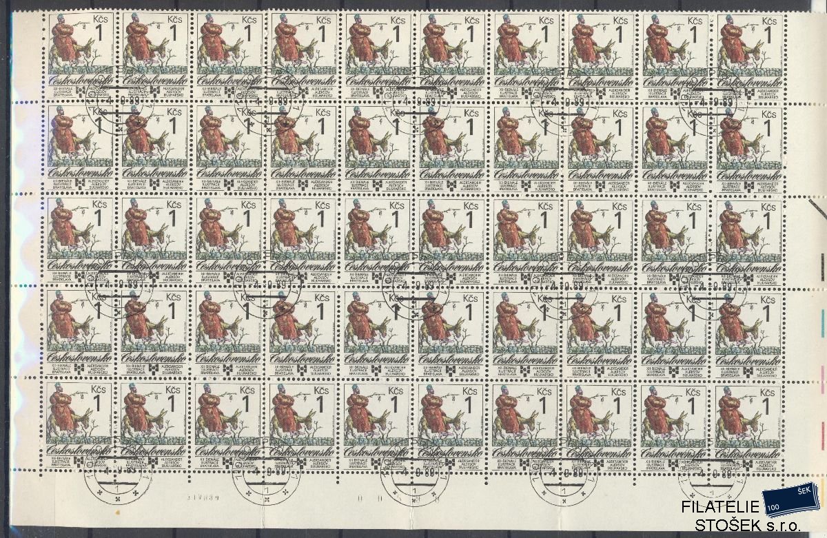ČSSR známky 2905 50 Blok