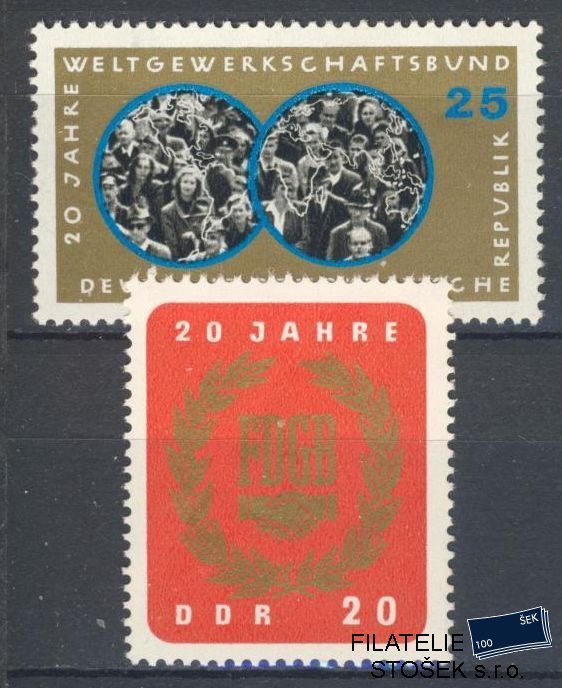NDR známky Mi 1115-6